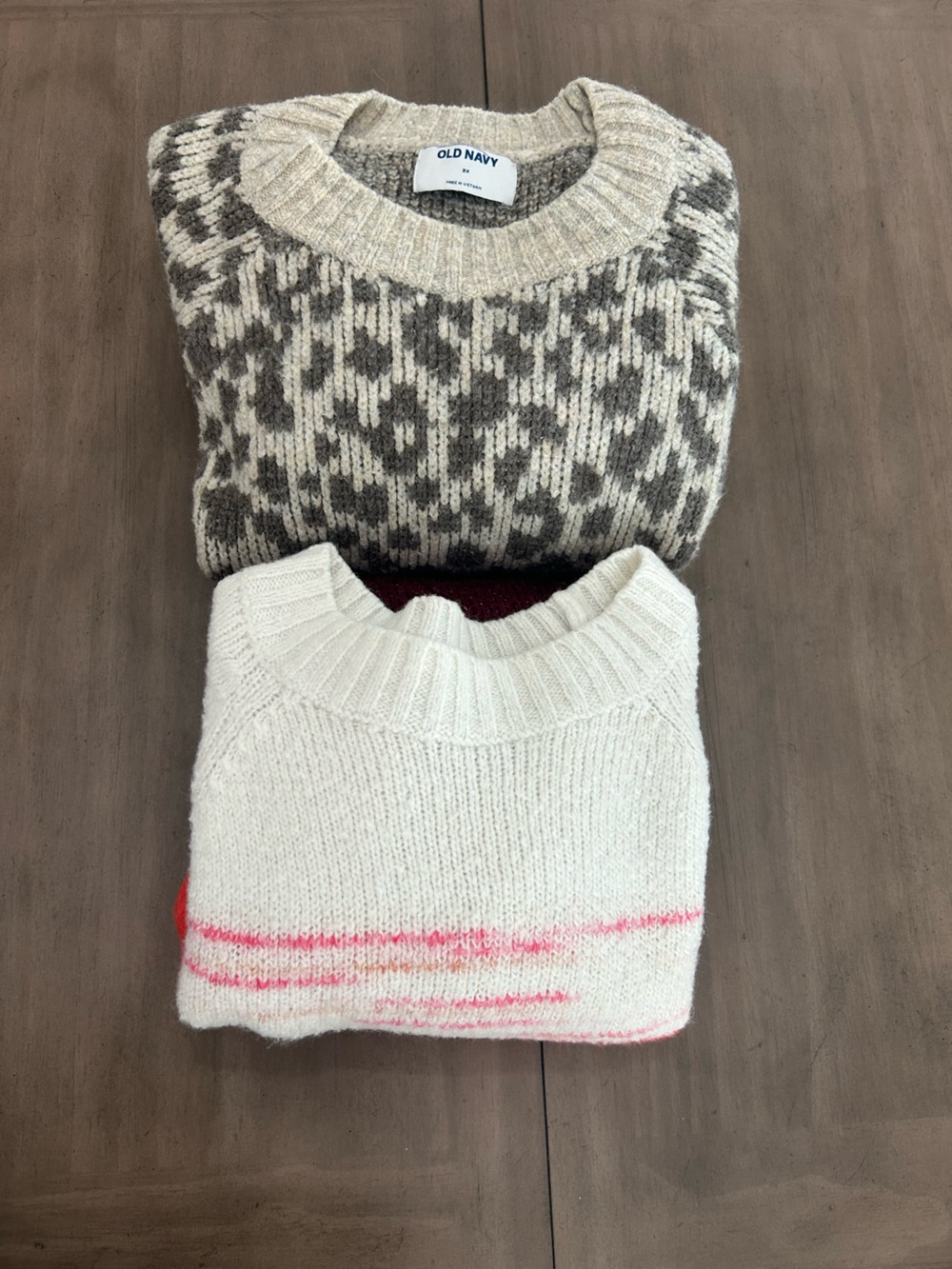 Two Plus Size Old Navy Sweaters Size 3X